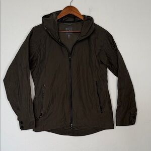 Vertx Zip Up Hooded Jacket Cotton Blend Riverbed Size S